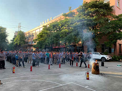 【安全记心间，防患于未然】益诚自动化2021年下半年消防演练活动顺利举办！